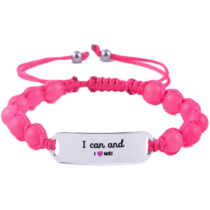 I can and I love me, children's bracelet