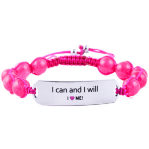 I can and I will motivational bracelet