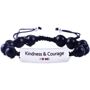 Motivational bracelet, gemstone bracelet