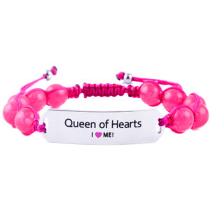 Queen of Hearts motivational bracelet