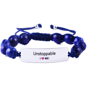 Unstoppable, beaded bracelet